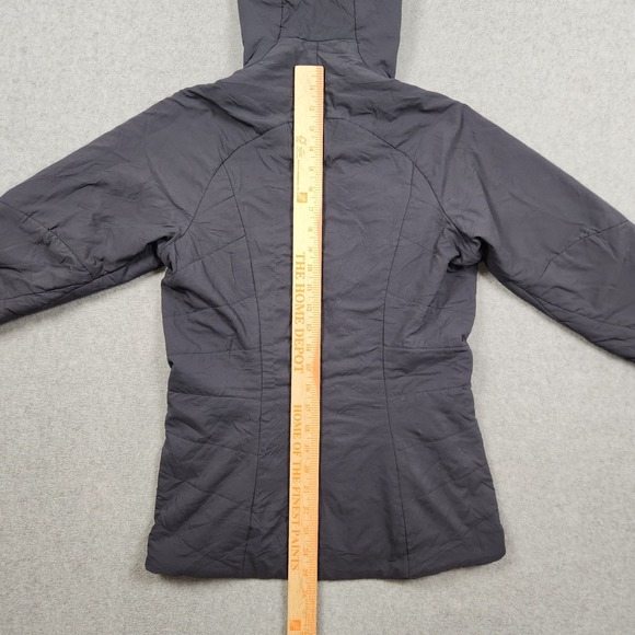 Patagonia Jacket Womens XS Extra Small Nano Air Hoody Black Puffer Hooded - Picture 11 of 16